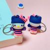 5487# Llavero de Dibujos Animados Serie Sanrio Garra de Gato Creativa Culomi Merlot Hello Kitty Colgante de Muñeca
