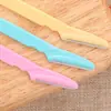 Três simples corte de sobrancelhas faca conjunto sobrancelha barbear faca faca de barbear sobrancelha barbear faca aparador de sobrancelhas beleza maquiagem ferramenta de corte de sobrancelhas 3