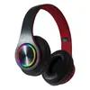 Fones de Ouvido Bluetooth B39 Cuidadosamente Selecionados, Sem Fio, com Luzes Respiratórias Coloridas, Podem Inserir um Cartão, Dobráveis, Graves Fortes, para Celulares