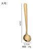 Acero Inoxidable 304 Cuchara Redonda Pequeña Postre Cuchara de Mango Corto Nido de Pájaro Miel Café Cuchara de Regalo Cuchara LOGO Láser