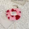 311202 Bolsa Pequeña de Peluche Amor para Guardar Monedas, Auriculares, Labial, Cosméticos, Bolsa Mini Portátil
