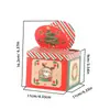 Caja de Empaque de Fruta para Nochebuena Caja de Dulces Bolso Caja para Manzana Regalo de Navidad Caja Pequeña Caja de Empaque para Nochebuena
