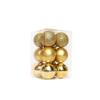 12 Bolas Brillantes Navideñas En Caja, Bolas de Plástico, Bolas con Formas Especiales, Bolas Navideñas, Decoraciones Creativas para Árbol de Navidad, Colgantes Pequeños
