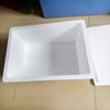 Caixa de espuma de pasta de solda moldagem de espuma branca de alta densidade de logística de absorção de choque caixa expressa BZW22 caixa de embalagem de espuma