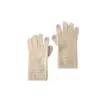 Nueva colección otoño/invierno 2026: Guantes de punto de cachemira de color liso, diseño unisex, patrón de jacquard a la moda, cálidos y aptos para uso con pantalla táctil
