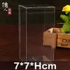 Caja de Embalaje Transparente de 7 cm, Caja de Plástico, 7*7*A, Gama Completa de Tamaños