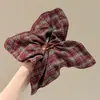 Acessório de elástico de cabelo extra grande, novo modelo estilo coreano 2026, corda de cabelo de alta elasticidade, scrunchie, estilo francês, alto valor estético, acessório de cabelo para mulheres