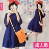 Disfraz de Brujita para Halloween Femenino Kiki Disfraz de Actuación Cosplay Bruja Totoro Disfraz de Actuación Disfraz de Adulto