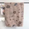 Cachecol de Imitação de Caxemira para Outono e Inverno Cachecol Jacquard Tricotado Personalizado Espessado Xale Longo para Sala com Ar Condicionado Design Personalizado Bordado