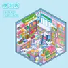 Pegatinas de Escena de Dibujos Animados en Miniatura Sanrio Casas Tridimensionales Apiladas 3D para Niñas y Niños Decoración de Diario DIY Creatividad