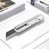 Cuchillo de arte multifuncional de acero inoxidable explosivo, cuchillo para papel tapiz grueso y pesado, cortador de papel, cuchillo para abrir cajas, herramienta afilada y duradera.