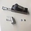 Cerradura de puerta con marco cerradura de puerta de madera cerradura de piso de madera cerradura de tapón de piso de puerta de vidrio de acero inoxidable con marco cerradura de puerta de apertura única cerradura de tapón de piso de puerta con marco
