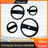 Volante de Liga de Alumínio com Aro Oco, Dobrável com Alça, Máquina Circular de Dupla Raia com Manivela para Máquinas-Ferramenta