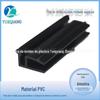 Fornecimento de Tiras de Plástico PVC, Tiras de Conexão, Fivelas de Plástico, Perfis de Plástico, Tiras Anticolisão, Tiras de Emenda, Perfis em H