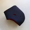 Cubretacones de Tela Negros y Rojos, Cubre Talones Traseros, Calcetines Tobilleros con Agujeros, Protectores de Talón Transpirables, Calcetines para Talón