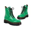 Botas de Equitação Femininas Tamanho 35-48 Outono e Inverno, Botas de Couro de Cano Curto Tamanho Grande Cruzadas, Bico Redondo Sola Grossa Estilo Europeu e Americano Botas Femininas Impermeáveis Plataforma