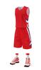 Uniformes de Baloncesto Reversibles para Adultos y Niños al por Mayor Extremadamente Rápidos para Clubes, Transpirables, de Secado Rápido, Conjunto de Uniforme de Entrenamiento