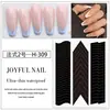 Adesivos Vazados para Nail Art Reutilizáveis com Adesivo, Estrela, Corações Cromados, Adesivos Auxiliares Estilo Francês, Borboleta, Pintura em Spray Dupla Utilização, Coração