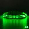 Collar luminoso LED de fibra óptica para mascotas, advertencia nocturna, bufanda para perros anti-pérdida, collar para perros