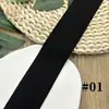 Banda Elástica de Gamuza Colorida de 2.0-4.0 cm Cinturilla Elástica Engrosada para Pantalones, Faldas, Ropa Interior y Accesorios de Vestir Material Elástico Cepillado