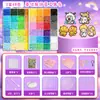 Popular kit de manualidades con cuentas DIY, fusión creativa de cuentas, plancha para cuentas, caja de almacenamiento multifuncional, herramientas para cuentas