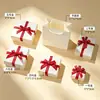 En Stock Caja de Joyería con Tapa y Base de Moño Caja de Almacenamiento para Pulseras y Collares Exquisita Caja de Regalo para Empaque de Joyería de Aretes Wholesale
