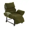 Sofá Perezoso para Una Persona, Sillón Reclinable Plegable Multiposición Ajustable, Silla para Siesta, Silla de Ocio para Dormitorio