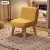 Banqueta Baixa Acolchoada Macia para Uso Doméstico, Cadeirinha para Sala de Estar, Banqueta para Mesa de Centro, Banquinho de Madeira Infantil, Banqueta para Adultos para Trocar Sapatos na Entrada, Banqueta de Sofá