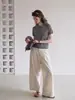 Camiseta de malha com gola polo estilo coreano, manga curta, para mulheres, tamanho petite de verão, ombro normal, abotoada, top cropped, camisa básica que rejuvenesce