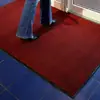Alfombra de PVC con Doble Raya Hotel Cocina Puerta de Bienvenida Pasillo Escaleras Pasillo Entrada Felpudo Absorbente de Agua Antideslizante