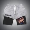 Shorts de Uma Peça Estampa Digital 3D Adulto Camada Dupla Calças de Praia Amazon E-commerce Transfronteiriço Fornecimento Quente