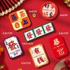 Festival da Primavera de 2024 Ano do Dragão Novo Estilo Chinês Ímã de Geladeira Magnético Decoração de Inauguração de Casa Desenho Animado de Ano Novo Arranjo Festivo