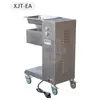 Máquina Comercial Totalmente Automática para Cortar Carne Fresca, Vertical de Acero Inoxidable para Rebanar, Desmenuzar y Cortar en Cubos Todo en Uno para Cafeterías y Restaurantes