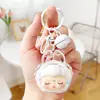 Cadena Creativa para Bolso Taza Colgante Cuentas de Colores Conejo Fantasía Acrílico Arena Movediza Aceite Muñeca Colgante Pequeño Creativo Niña Regalo Pequeño