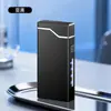 Jl339 Nuevo Estilo Personalizado Tipo Arco Dual de Pulso Tipo-C Encendedor a Prueba de Viento con Pantalla de Potencia y Encendedor de Cigarrillos Recargable