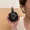 Adecuado para Funda de Auriculares Edifier Zero Air, Funda de Cuero de Cobertura Total para Negocios, Estuche de Almacenamiento Bluetooth Inalámbrico Edifier