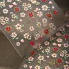 Nuevas Decoraciones Florales DIY Personalizadas para Uñas de Cyansea para Niñas, Pegatinas 3D en Relieve para Uñas en Stock