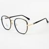 Gafas de miopía TR90 con montura grande para mujer, que combinan con el estilo retro artístico coreano, estilo universitario, moda sencilla.