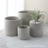 Maceta de Cemento Estilo Industrial Simple Nórdico Imitación Piedra Creativa para el Hogar Planta Suculenta Orquídea Mariposa Utensilios para Macetas