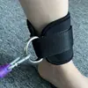 Hebilla de tobillo para fitness, entrenamiento de piernas, entrenamiento de cadera, anillo para pies, correa para leggings, cinturón, cuerda de tracción, pórtico, accesorios para hebilla de tobillo