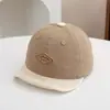 Gorra de base fresca con visera suave, moda, cuadrado de diamante, estándar, sombrero de bebé, viaje al aire libre, sombrero de sol para bebé, coreano