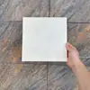 Rebanadas de madera redondas hechas a mano para manualidades rebanadas de madera cuadradas tableros de madera pintados a mano creativos pirograbado tablero redondo de madera de álamo tablero de madera delgado