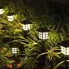 Lâmpada de Gramado LED Solar para Exterior Lâmpada de Casa Pequena Mini Lâmpada Solar Lâmpada de Palácio Pequeno Lâmpada de Atmosfera para Pátio Jardim