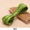Accesorios de Tira de Borde para Cheongsam Hengmeihe Tira de Ribete de 1 cm Adorno para Ropa 60% de descuento Cinta de Satén Imitación de Seda para Bordes