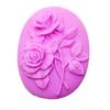Ag024 Sabonete Artesanal Molde de Silicone Líquido Molde Decorativo Molde para Sabonete de Leite Materno Processo a Frio