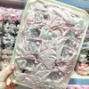 Diadema de Tela Kt de Fresa Linda de Moda, Diadema de Caramelo con Puntos de Corazón Rosa y Cuadros para el Cabello de Niñas