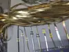 2 peças frete grátis couro PU 3mm dourado prateado 5mm vivo de couro 1cm 2cm tira de debrum de couro sintético debrum de borda de couro pu