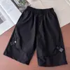 Nuevos Shorts Deportivos de Cinco Puntos de Secado Rápido para Niños Verano 2026, Shorts Deportivos Casuales Holgados para Niños Mayores, Shorts de Longitud Media Elásticos y Transpirables