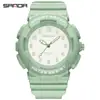Reloj Sanda para Jóvenes Estudiantes Prueba Escuela Secundaria Superior Impermeable Luminoso Reloj de Cuarzo Deportivo para Hombre Reloj de Pulsera para Mujer