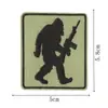 Patche Bordado de Letras Inglesas Guerreiro Patch de Logotipo Bordado em Computador para Chapéu Roupas Bagagem Patch de Decoração Patch de Velcro